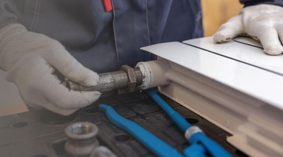 Expert burst pipe repair services in Dibble, OK
